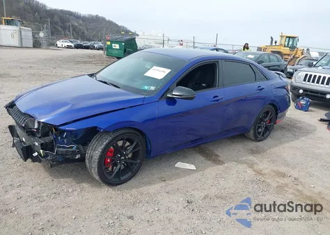 2024 Hyundai Elantra N from USA, damaged, VIN KMHLW4DK4RU020252